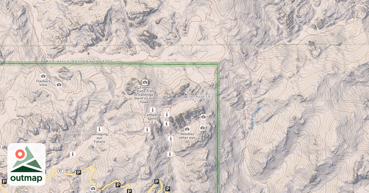 Map of Conn Route