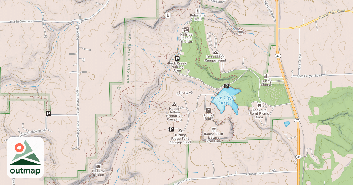Map of Shorty