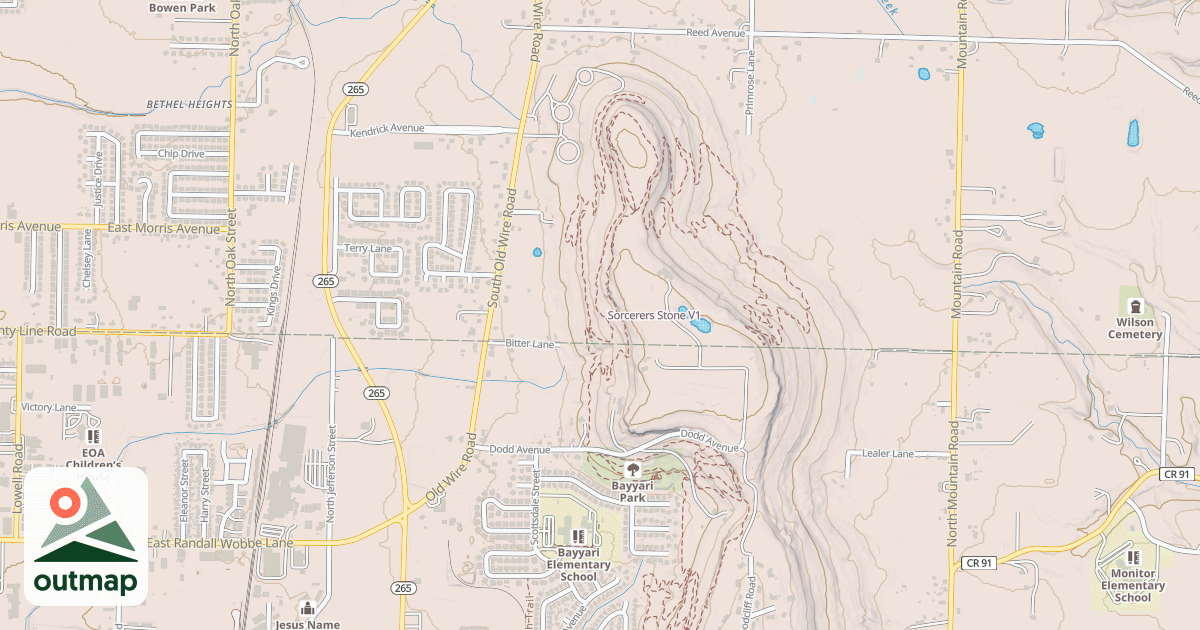 Map of Sorcerers Stone