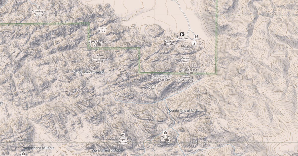 Map preview of Bury Me With My Boots On