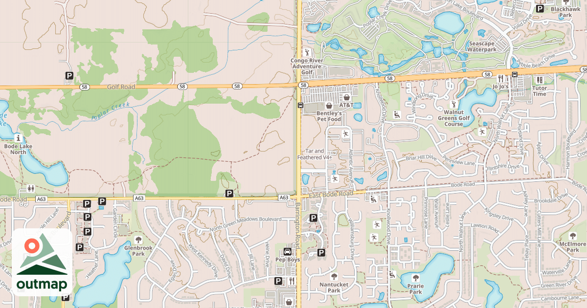 Map of Tar and Feathered