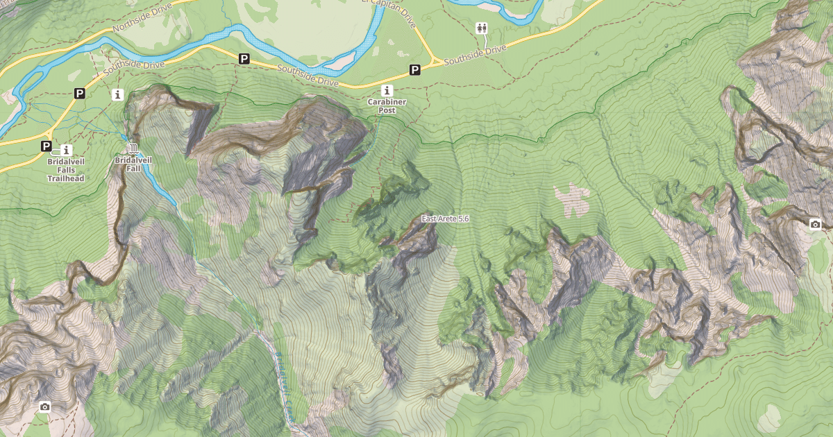 Map preview of East Arete