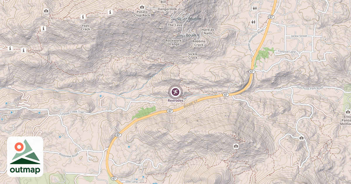 Map of Rexrodes