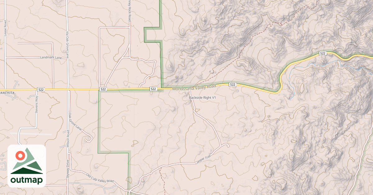 Map of Backside Right