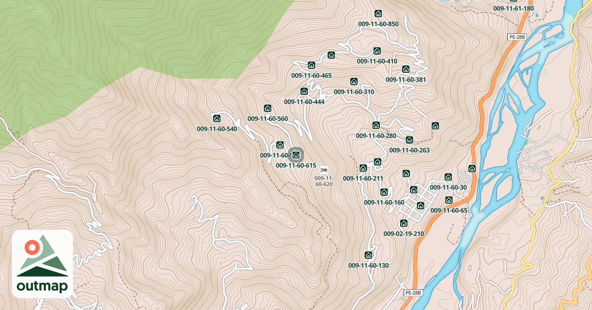 Map of 009-11-60-615