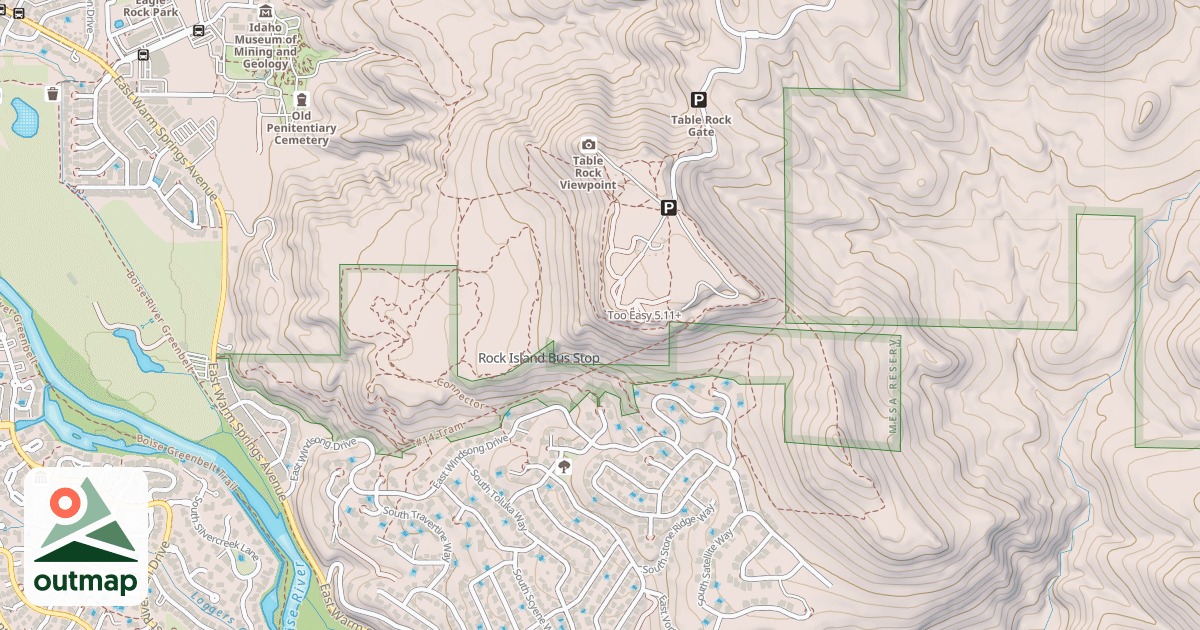 Map of Too Easy