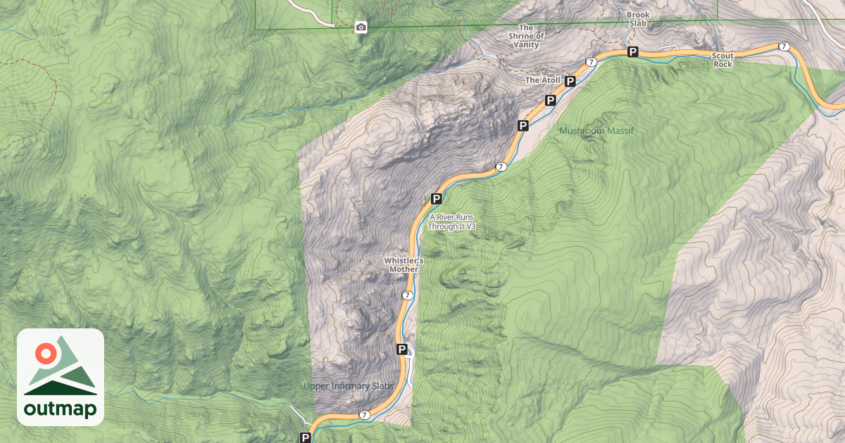 Map of A River Runs Through It