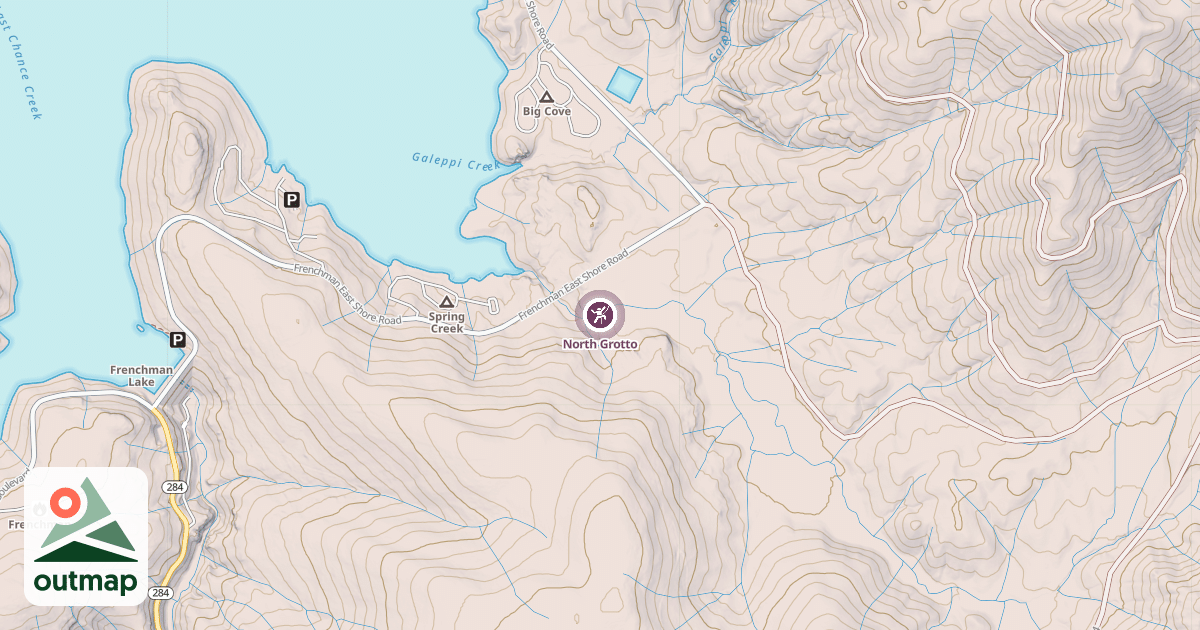 Map of North Grotto