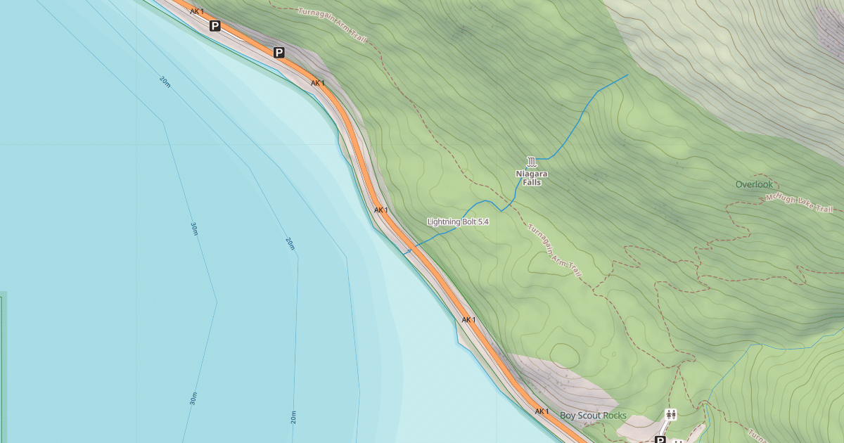 Map preview of Lightning Bolt