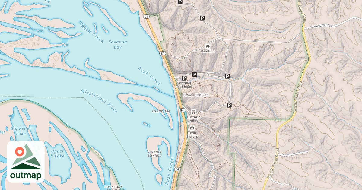 Map of Broken Link