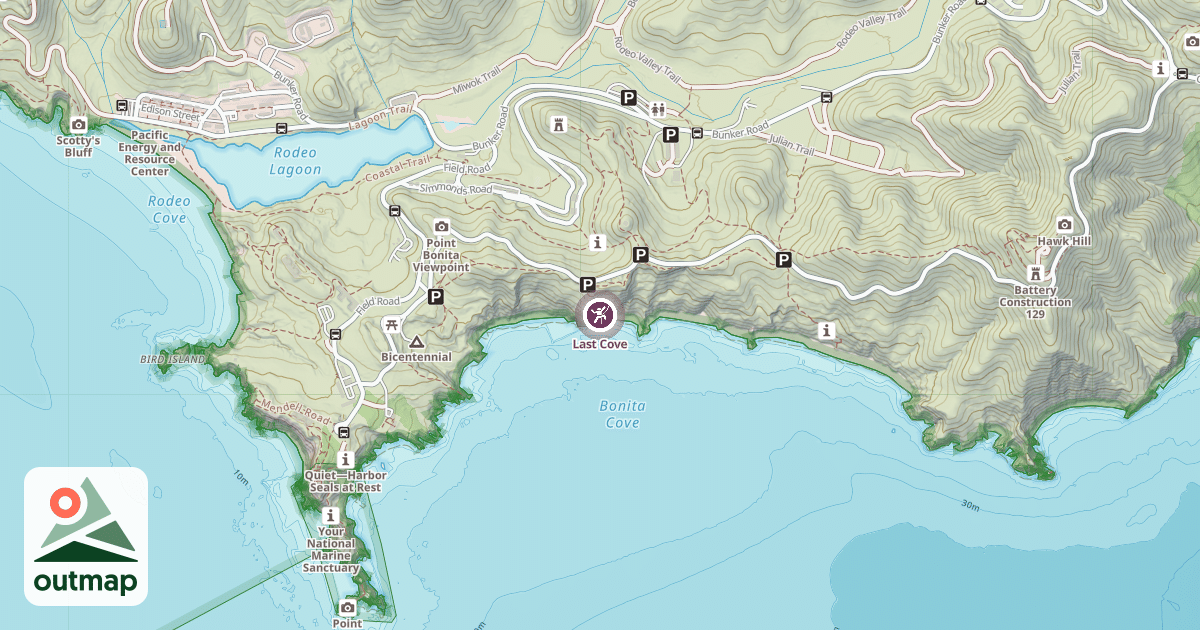Map of Last Cove