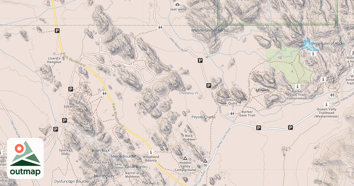 Map of Chollahoy