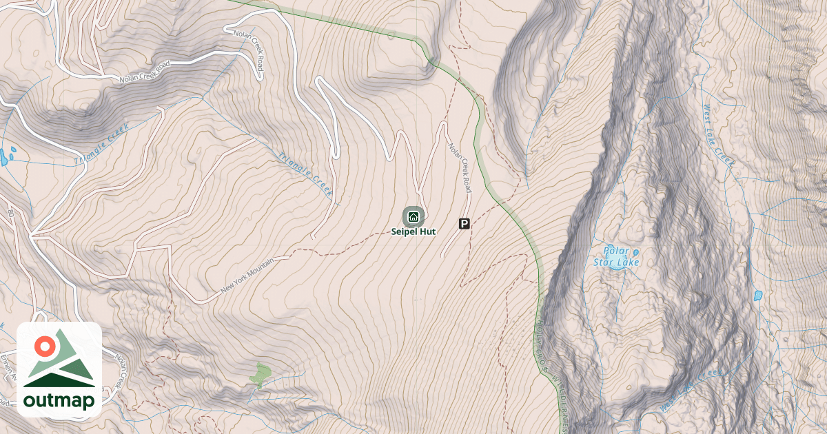 Map of Seipel Hut