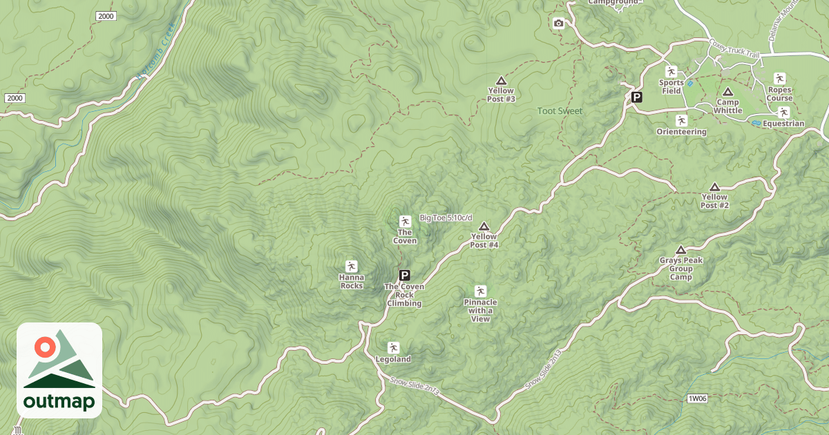 Map of Big Toe