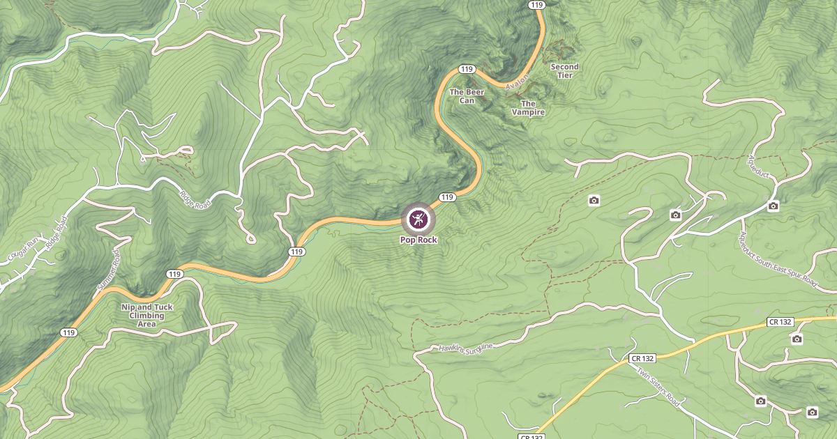 Map preview of Pop Rock