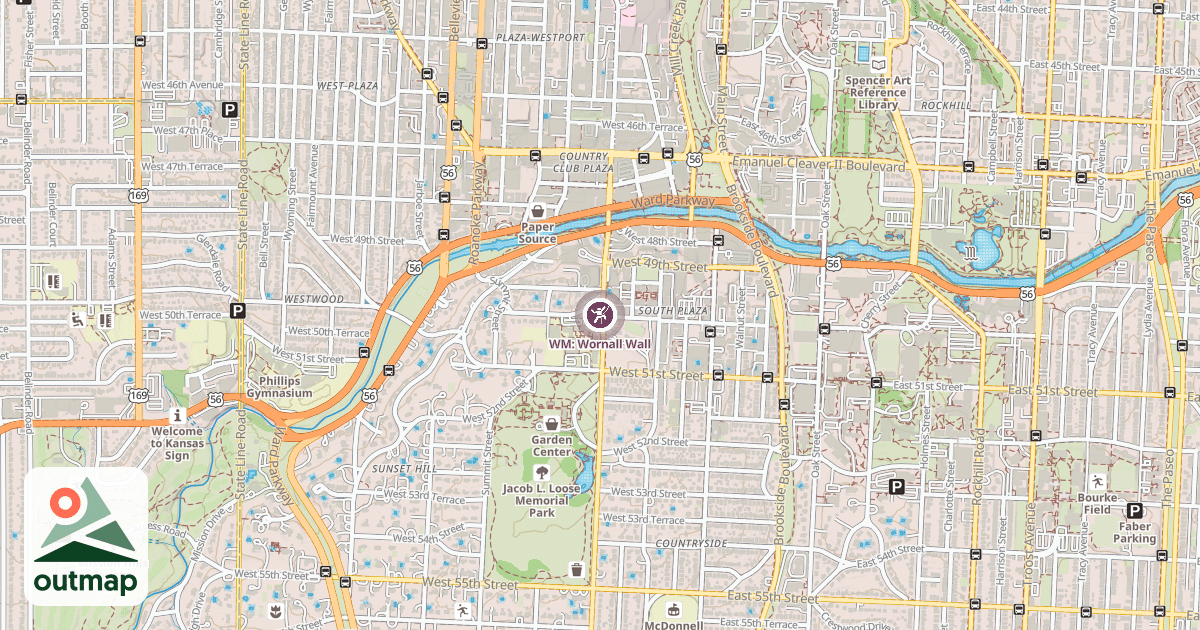 Map of WM: Wornall Wall