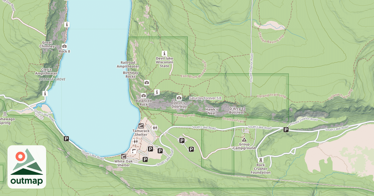 Map of Saturday Forever