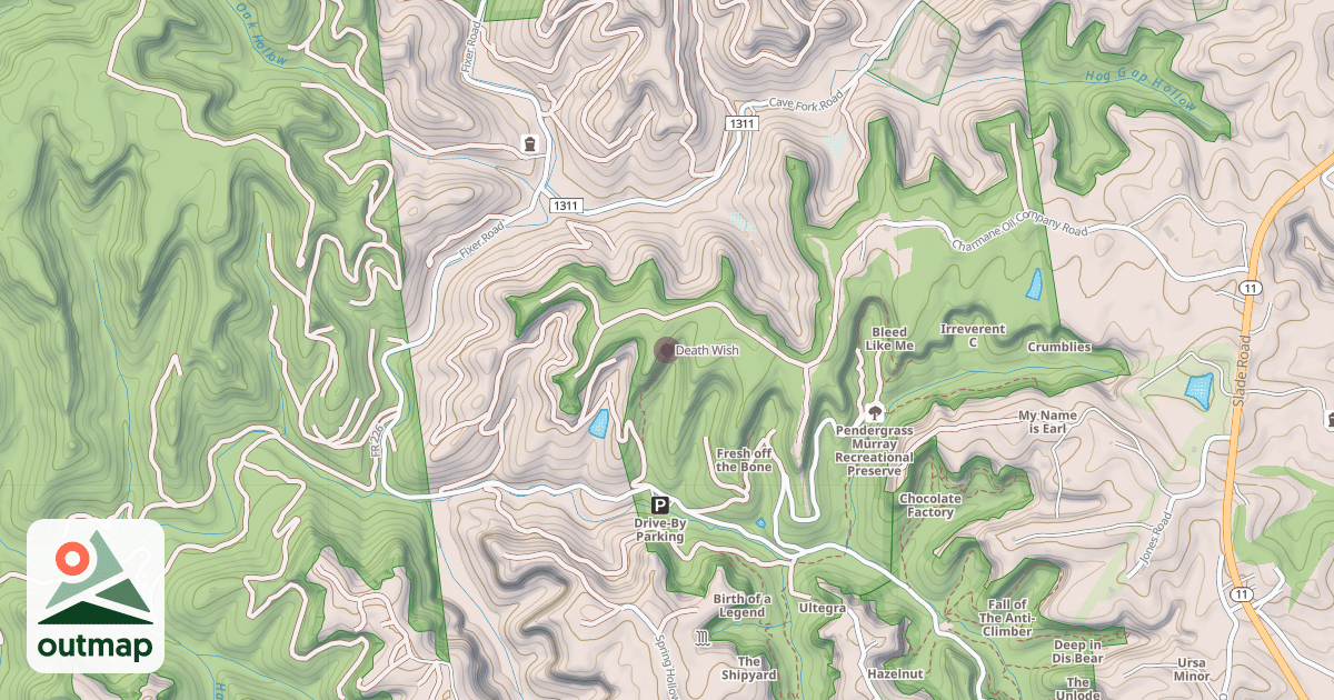 Map of Death Wish