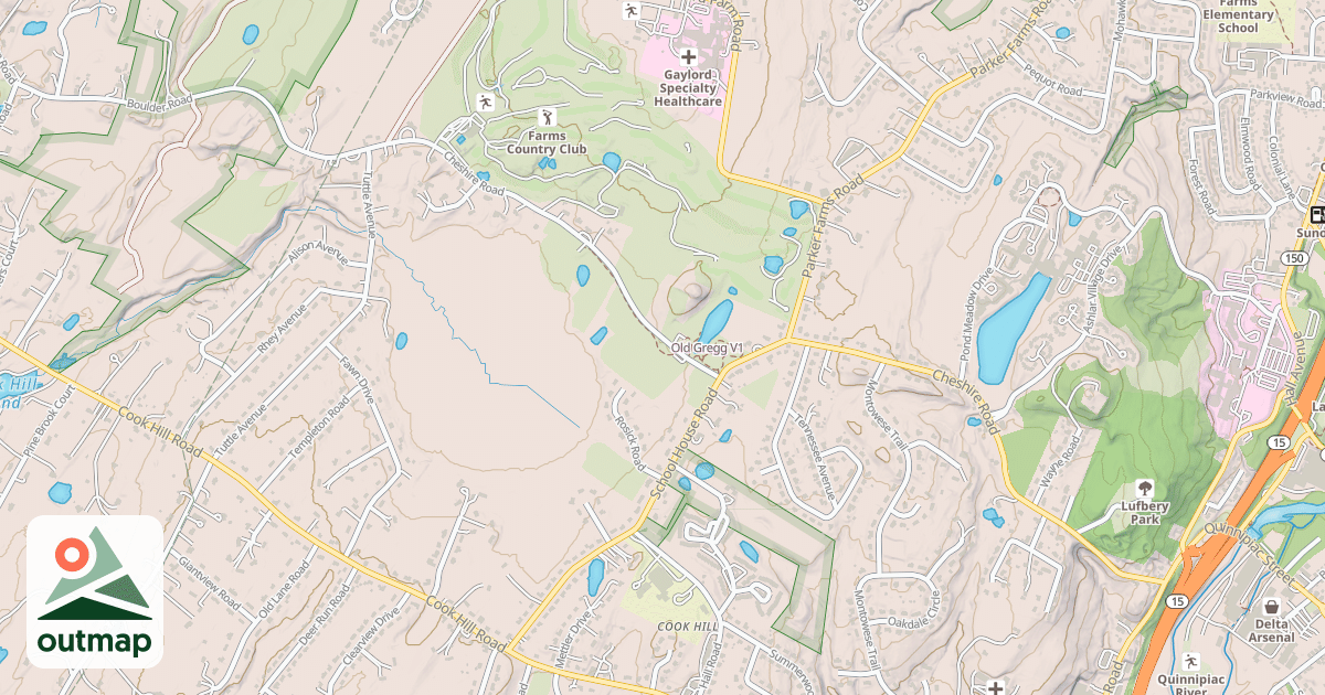Map of Old Gregg