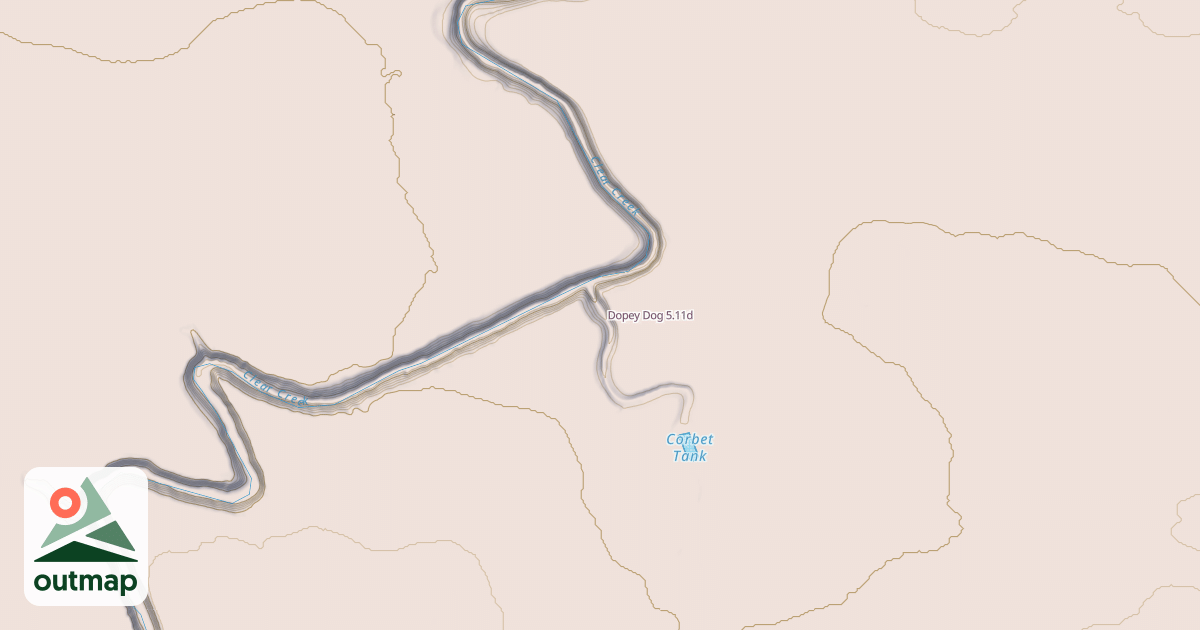 Map of Dopey Dog