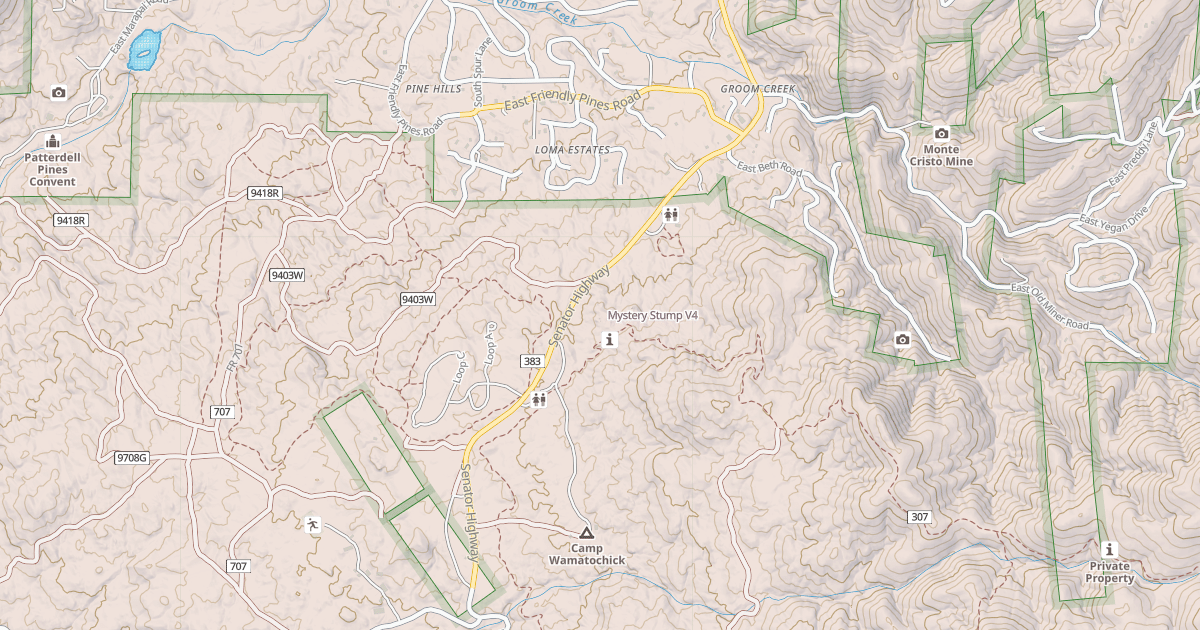 Map preview of Mystery Stump