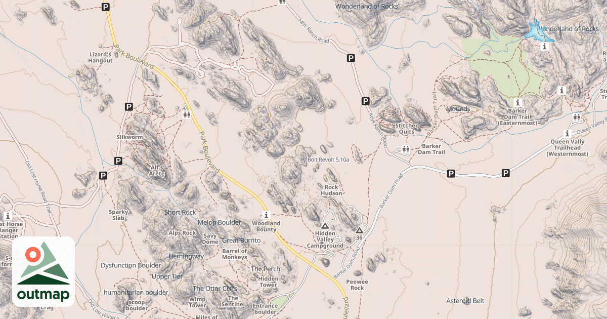 Map of Bolt Revolt