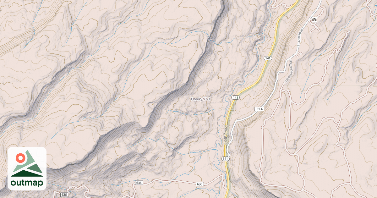 Map of Cheeky