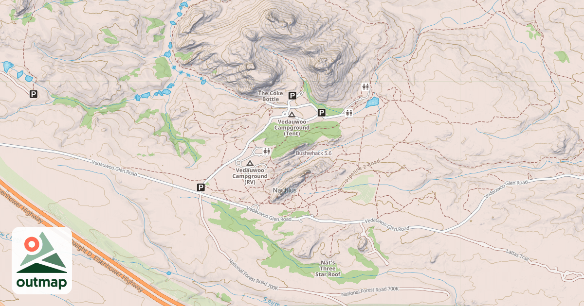 Map of Bushwhack