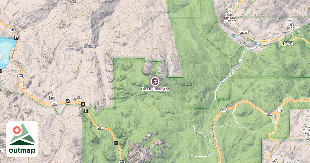 Map of Cheese Grater, The