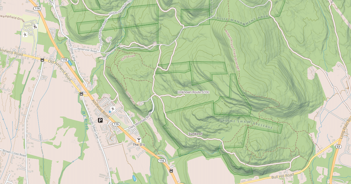 Map preview of Unknown Route