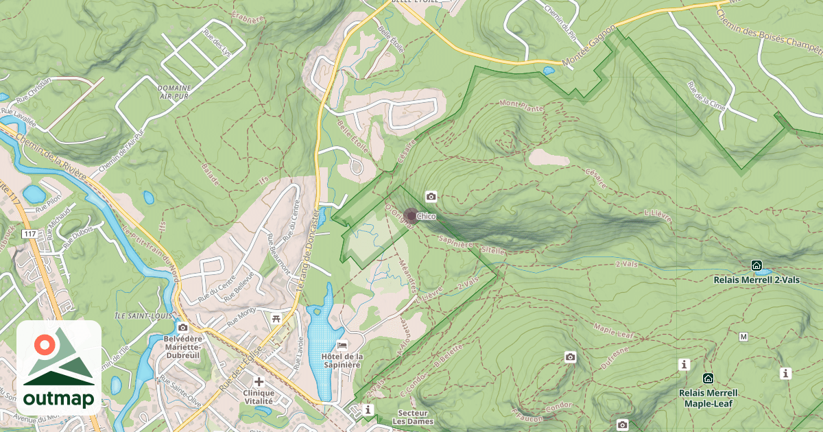 Map of Chico