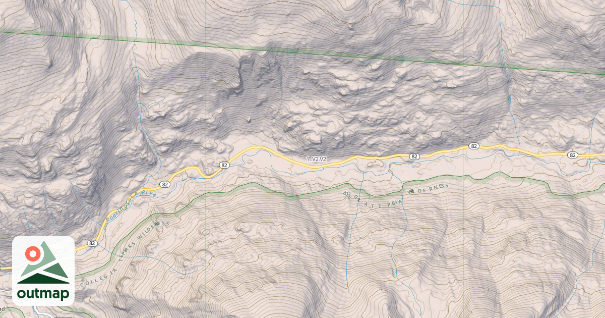Map of 1. V2