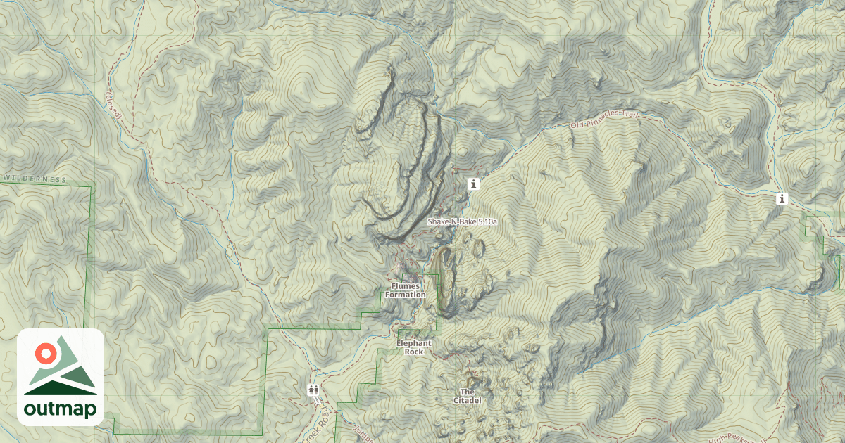 Map of Shake-N-Bake