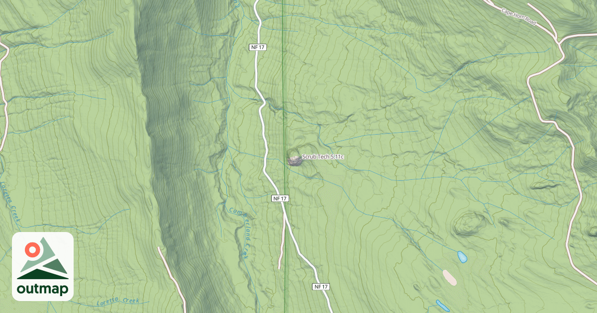 Map of Scrub Tech