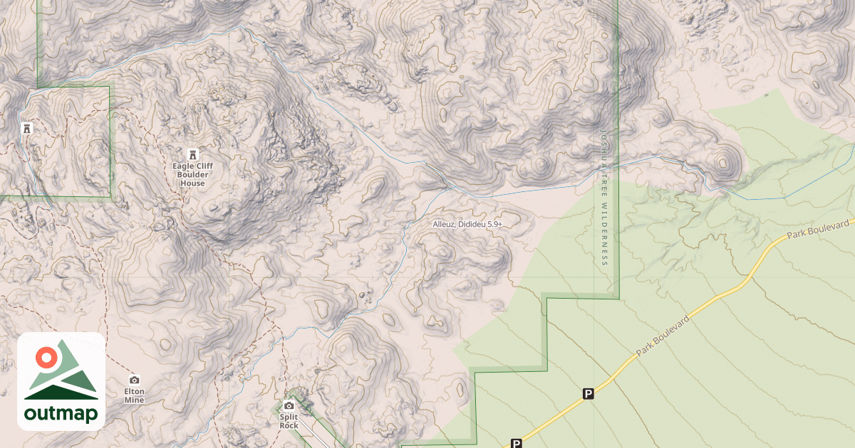 Map of Alleuz, Didideu