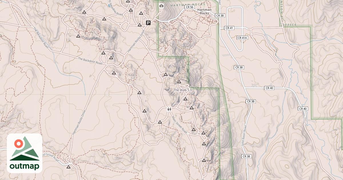 Map of The Walk