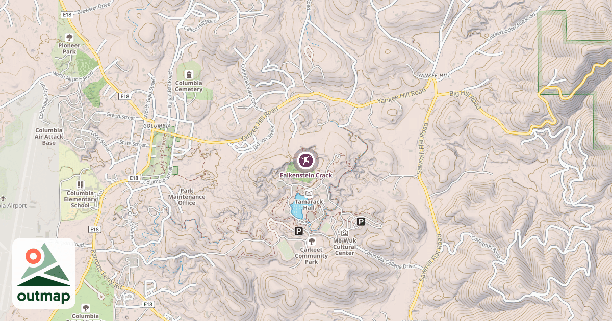 Map of Falkenstein Crack