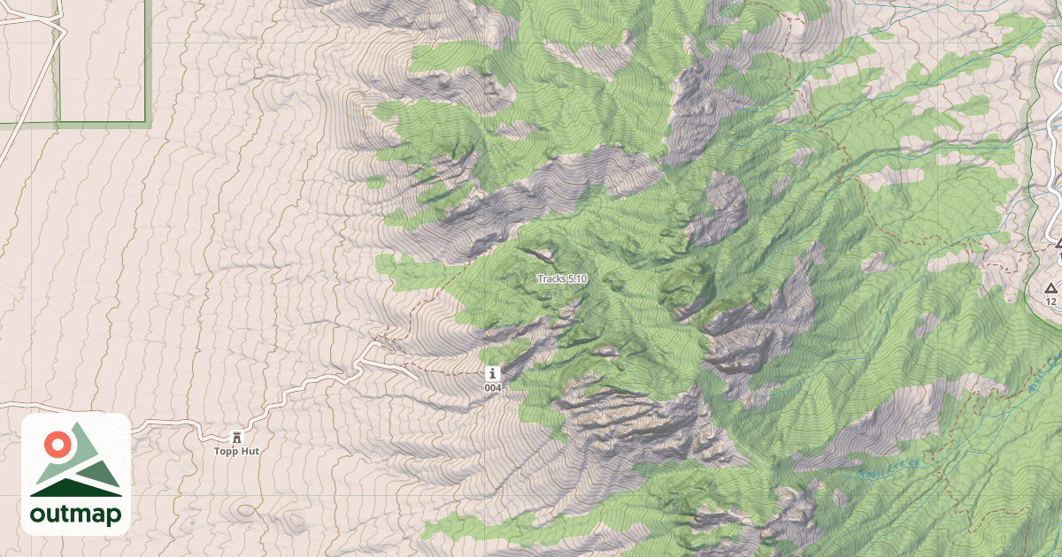 Map of Tracks