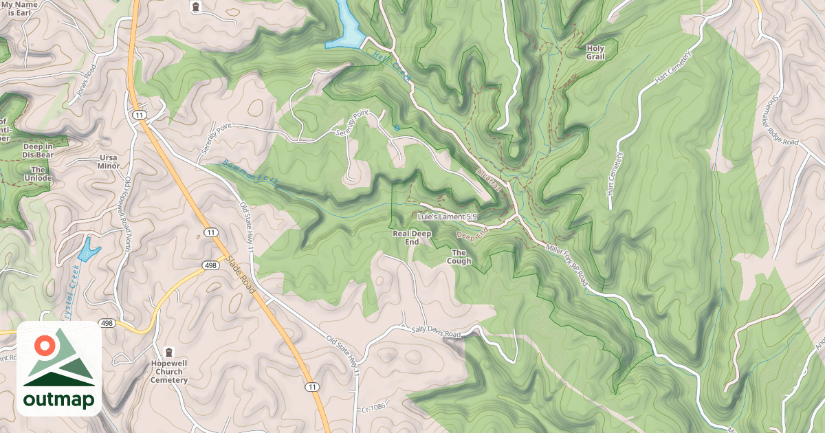 Map of Luie's Lament