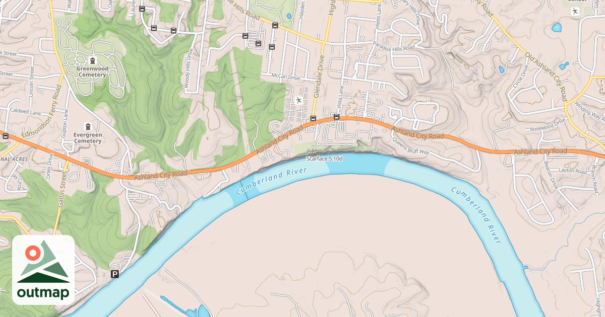 Map of Scarface in Montgomery