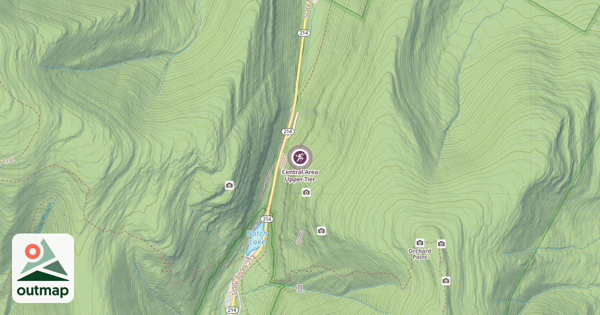 Map of Central Area Upper Tier