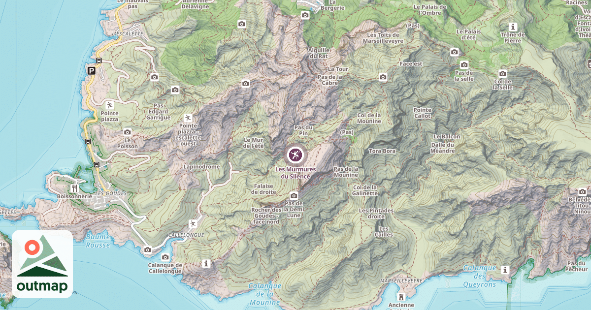 Map of Les Murmures du Silence