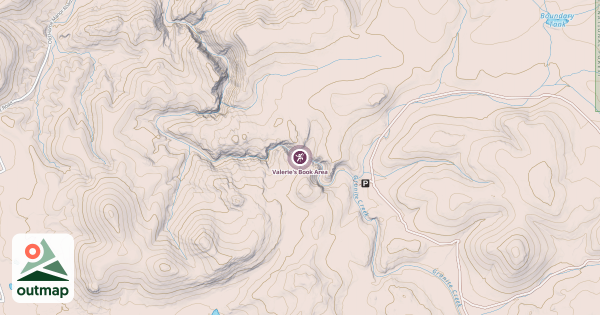 Map of Valerie's Book Area