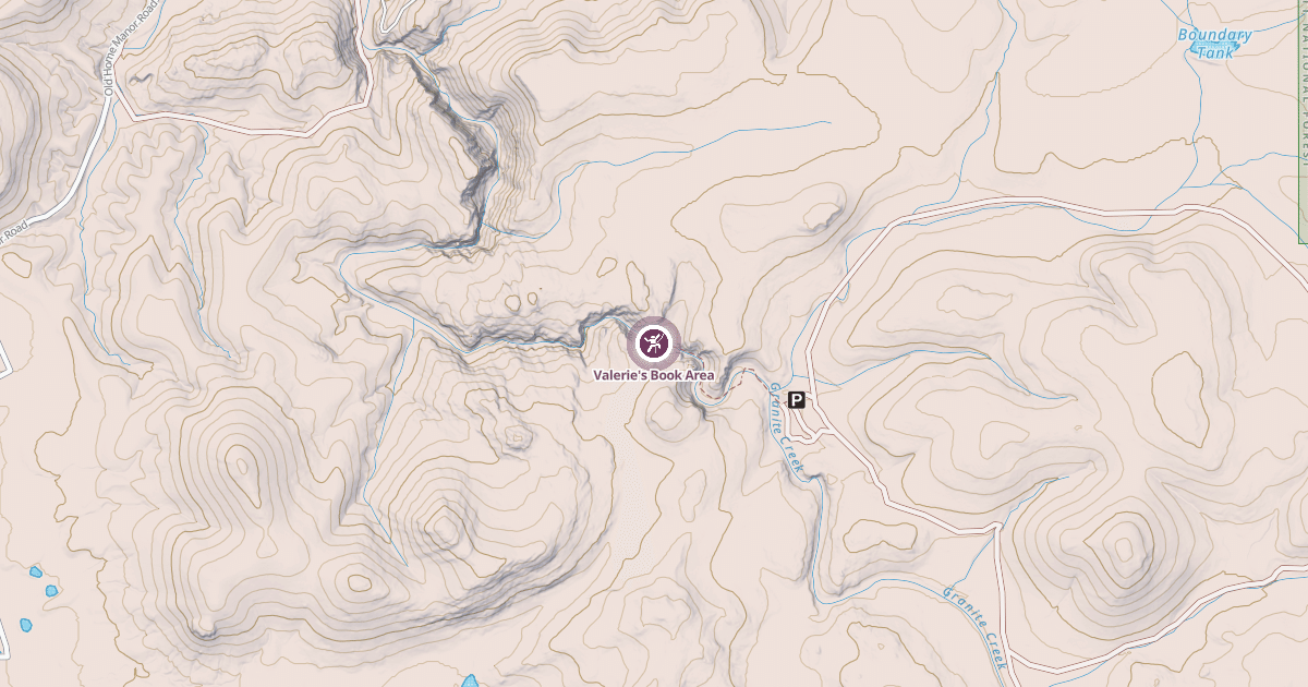 Map preview of Valerie's Book Area
