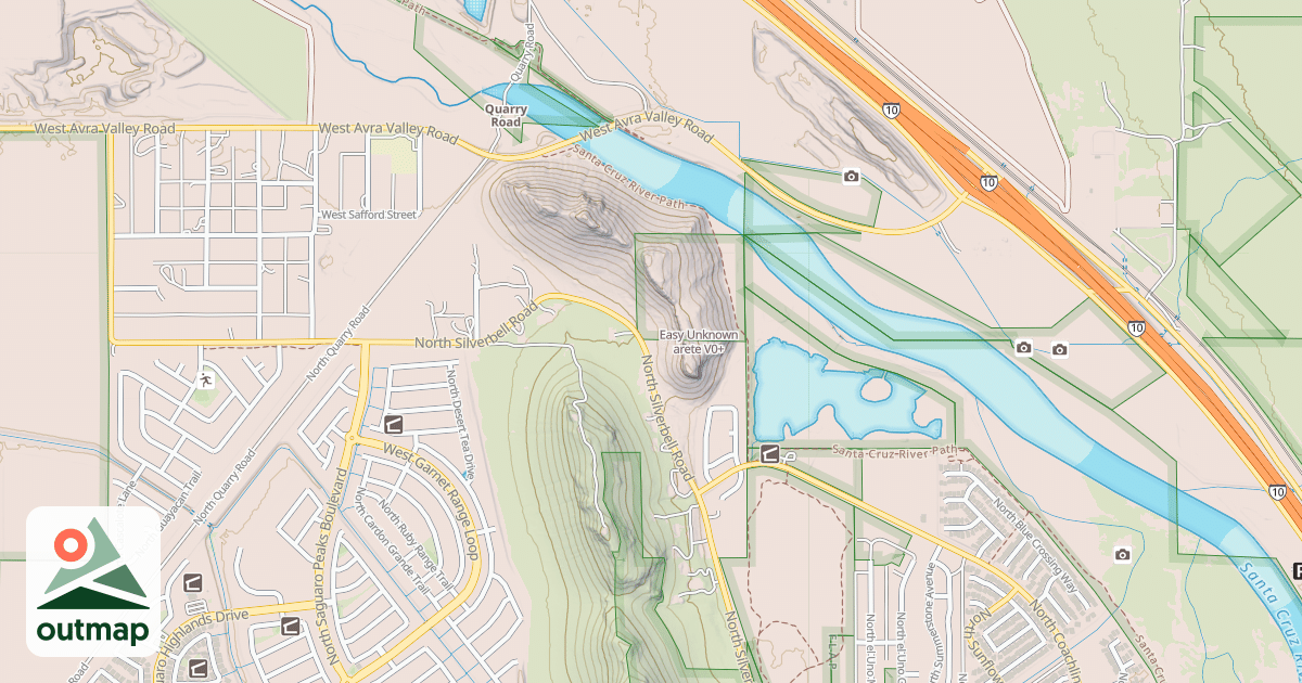 Map of Easy Unknown arete