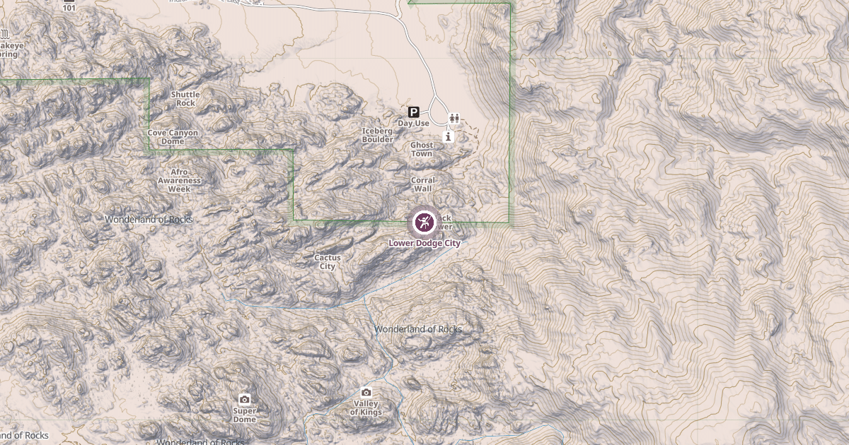 Map preview of Lower Dodge City