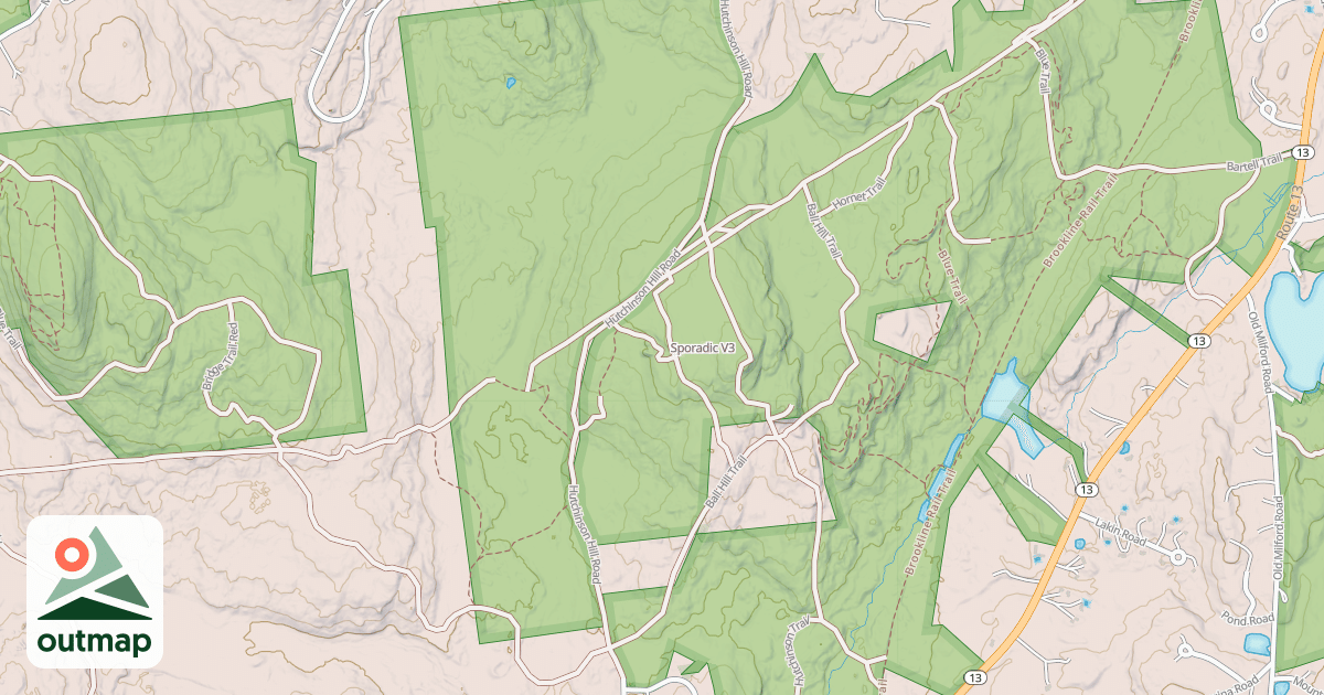 Map of Sporadic