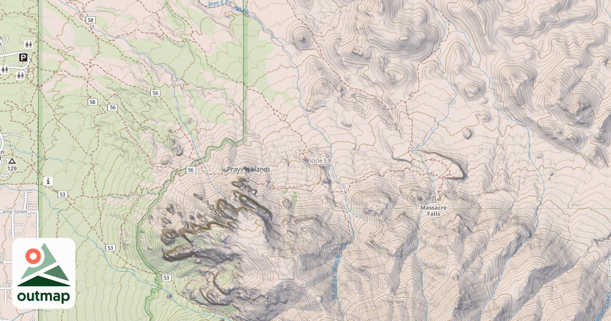 Map of Icicle