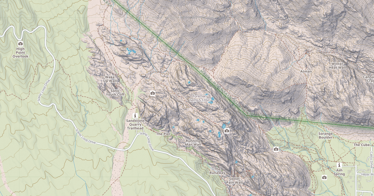 Map preview of Foreman Ferris