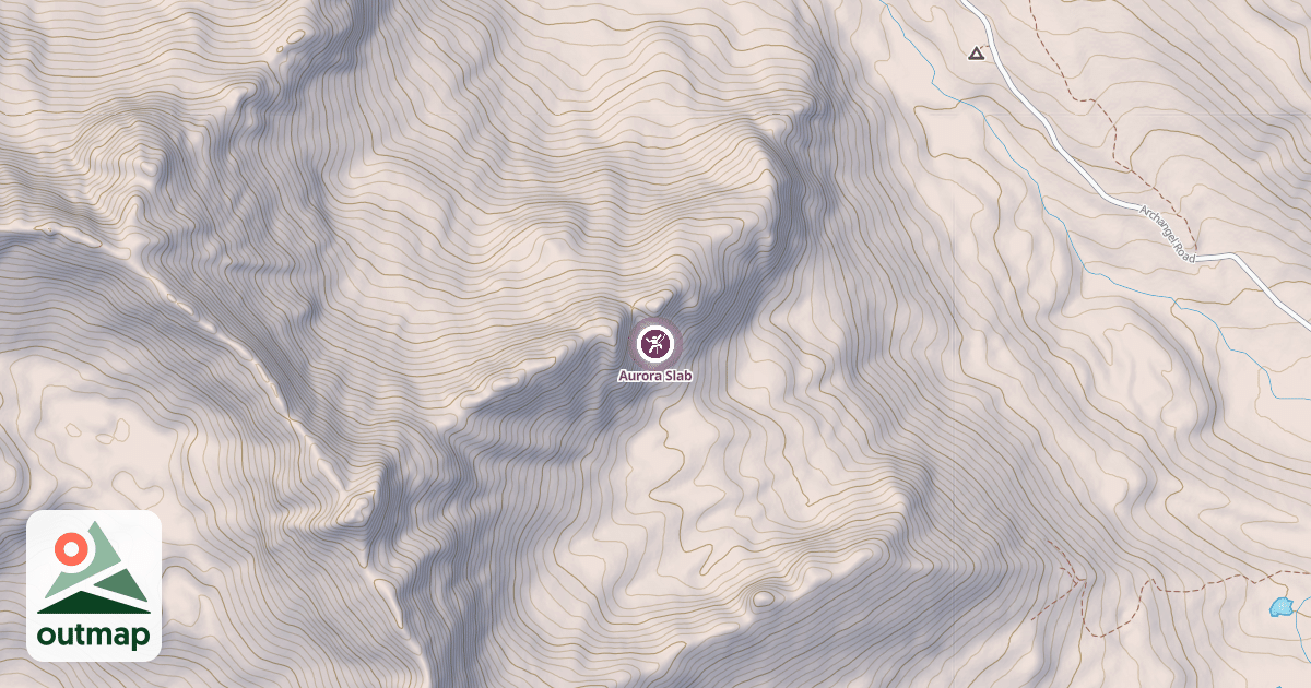 Map of Aurora Slab
